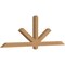 Ekena Millwork Kennewick Timber Gable Bracket, Western Red Cedar, 84"W x 28"H x 3 1/2"D x 3 1/2"F, 8/12 Pitch GBW084X28X0404KEN00SWR - alternate 2